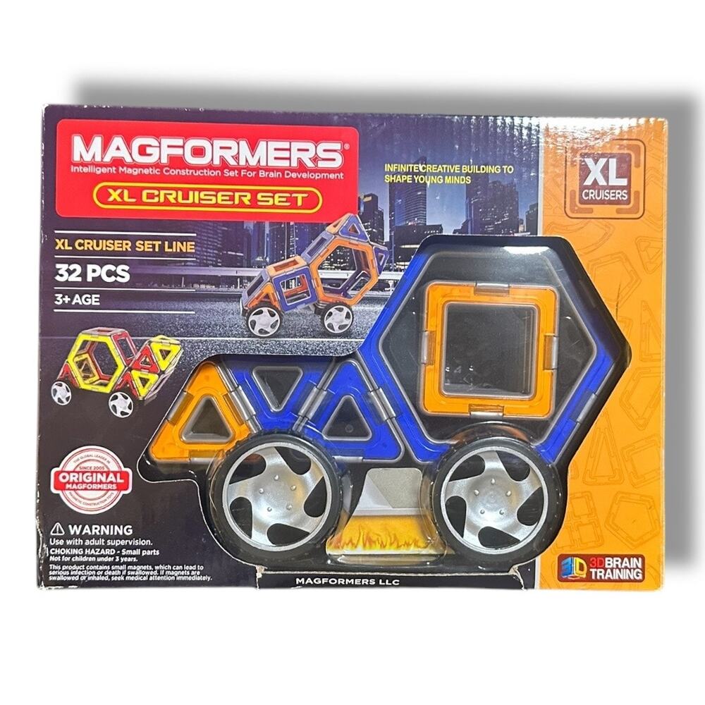 MAGFORMERS XL Cruiser Set